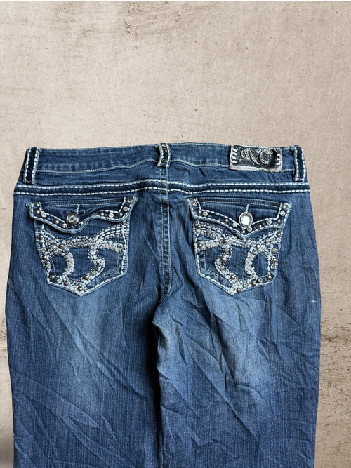 Embroidered Vintage Jeans  | W34 L32