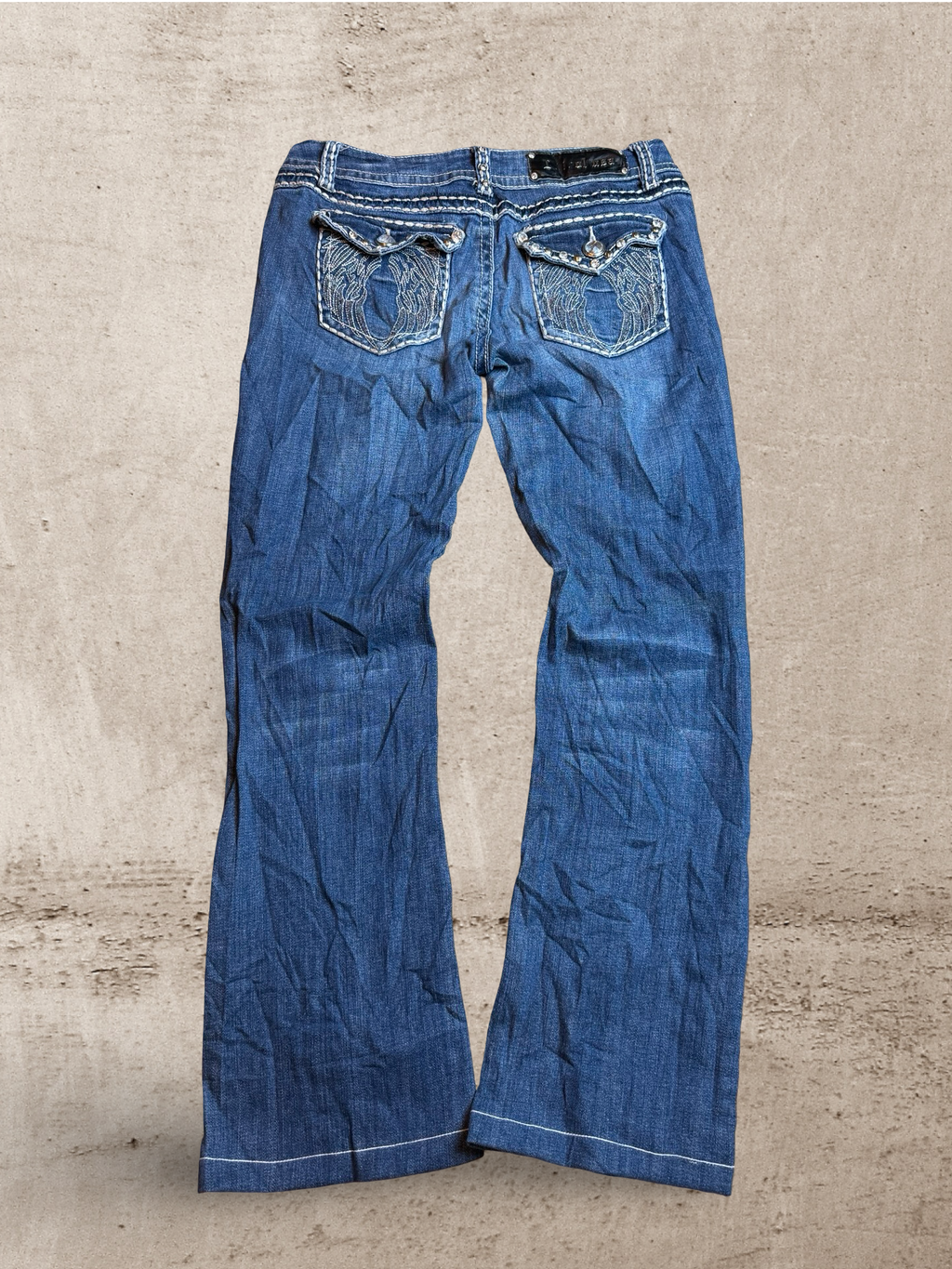 Embroidered Vintage Jeans | W30 L29