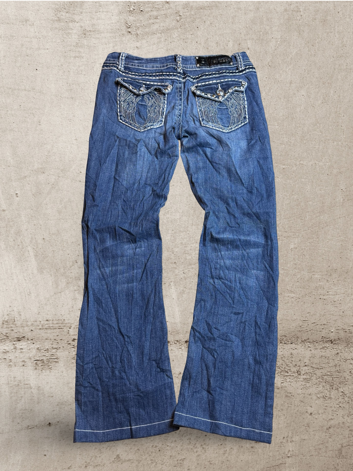 Embroidered Vintage Jeans | W30 L29