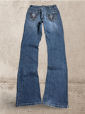 Embroidered Vintage Jeans  | W27 L33