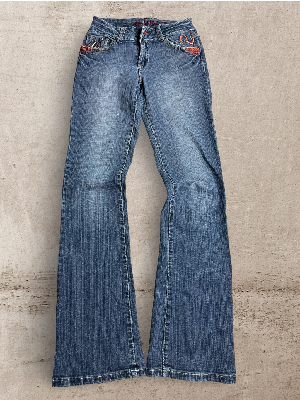 Embroidered Vintage Jeans  | W27 L33