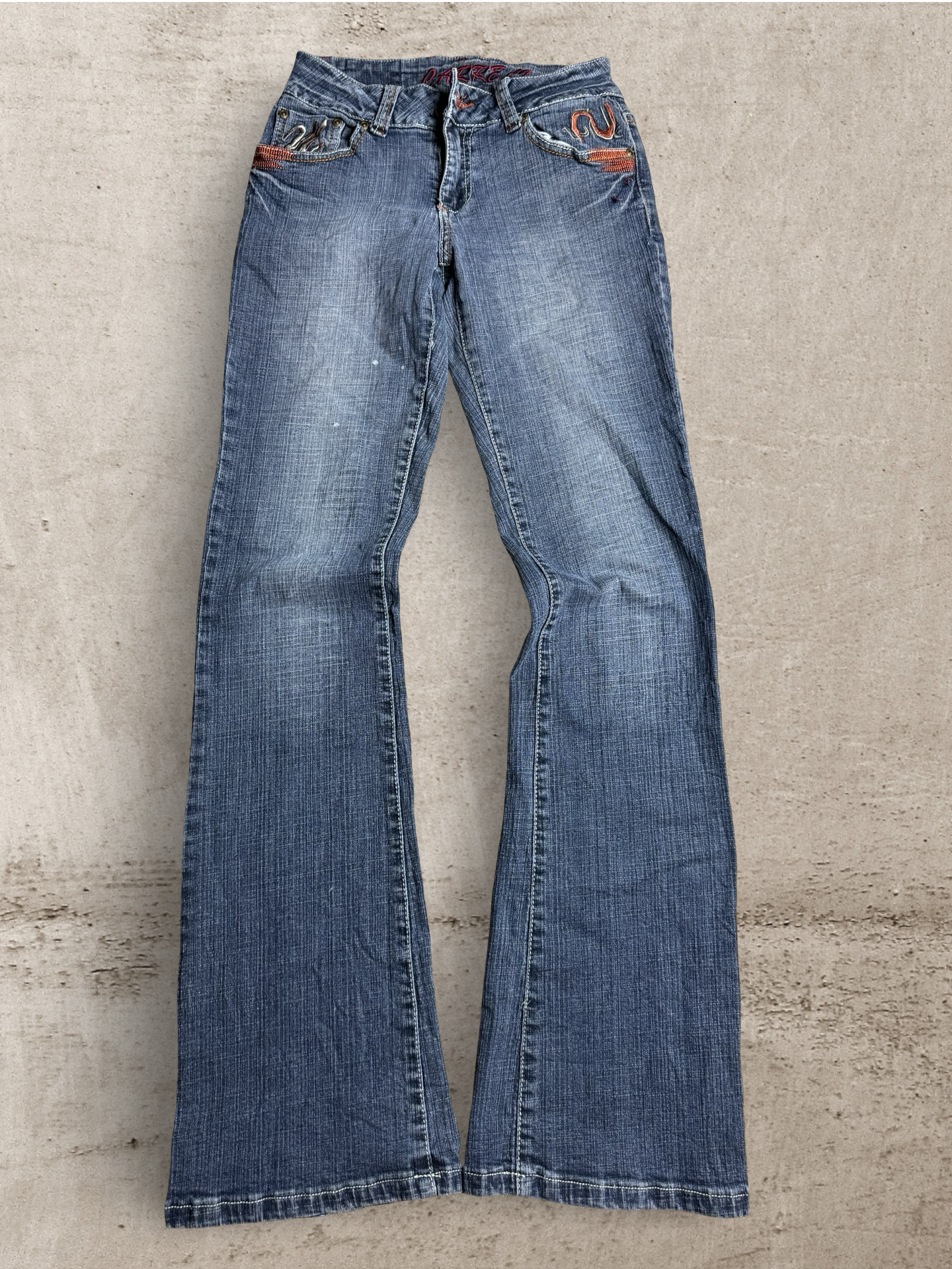 Embroidered Vintage Jeans  | W27 L33