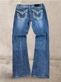 Embroidered Vintage Jeans | W31 L30
