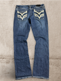 Embroidered Jeans | W34 L32