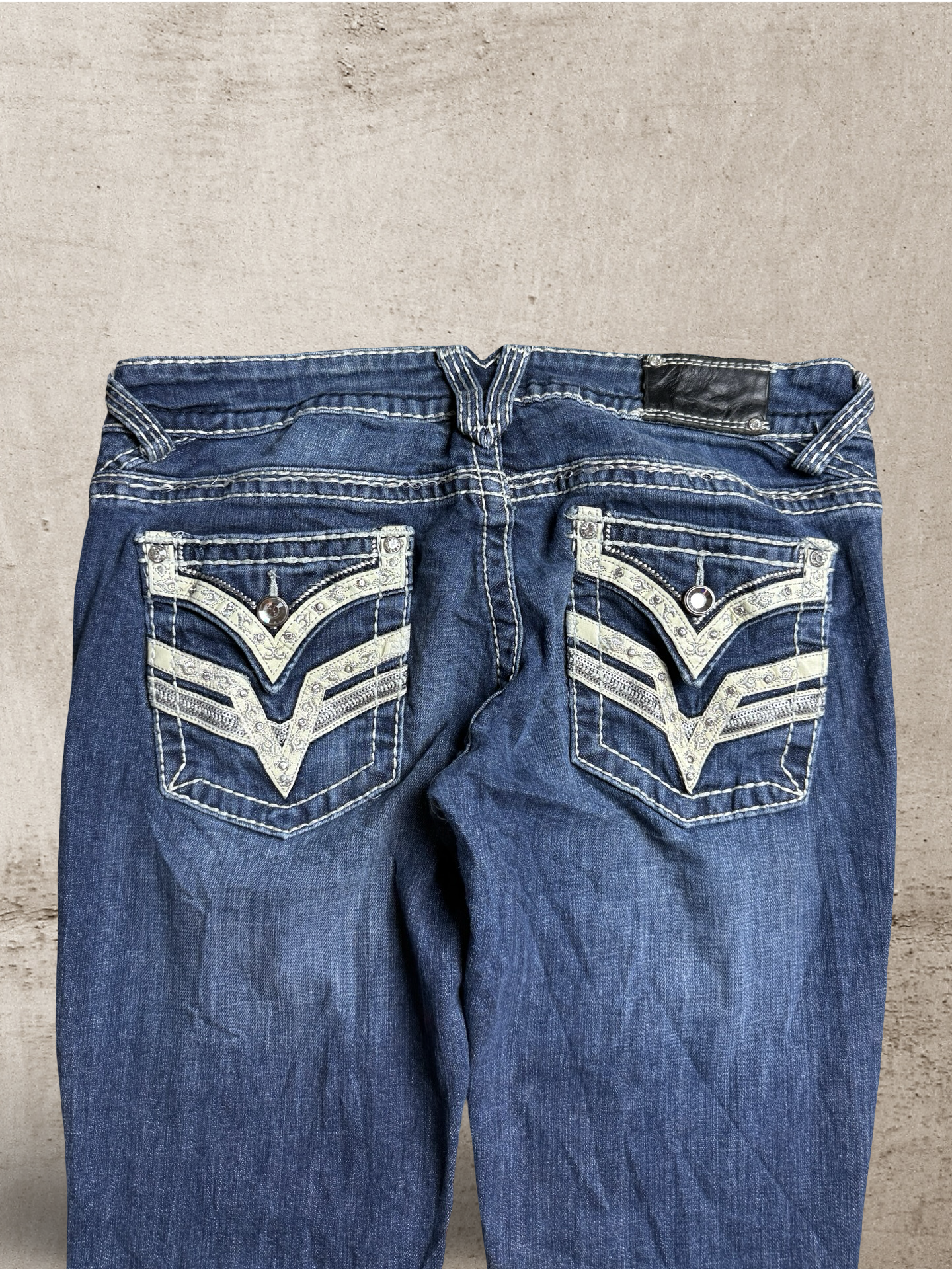 Embroidered Jeans | W34 L32