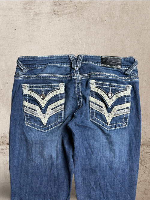 Embroidered Jeans | W34 L32