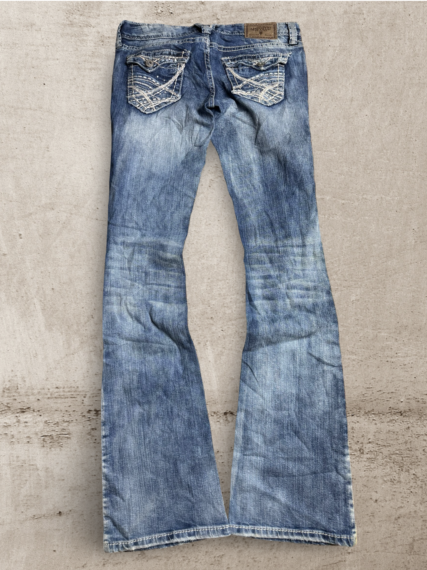 Embroidered Vintage Jeans  | W30 L32