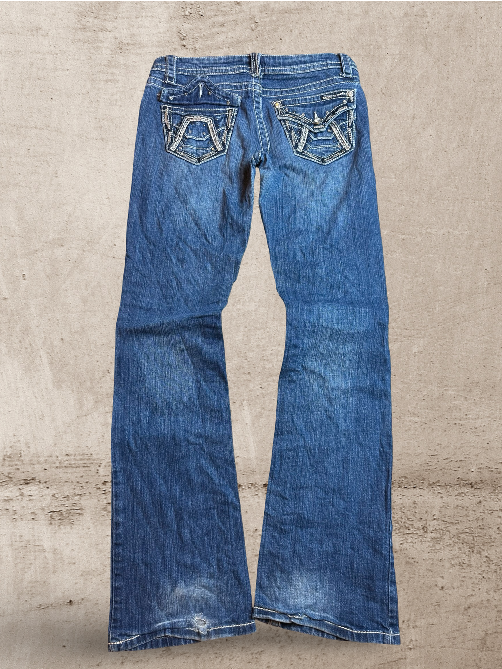 Embroidered Vintage Jeans | W33 L33