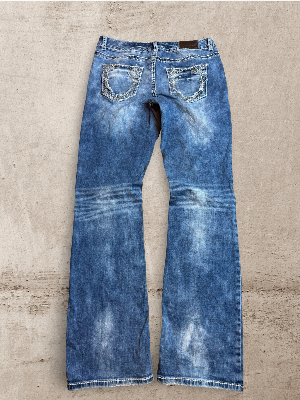 Embroidered Vintage Jeans | W30 L32