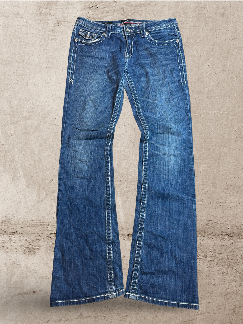 Embroidered Vintage Jeans | W33 L33