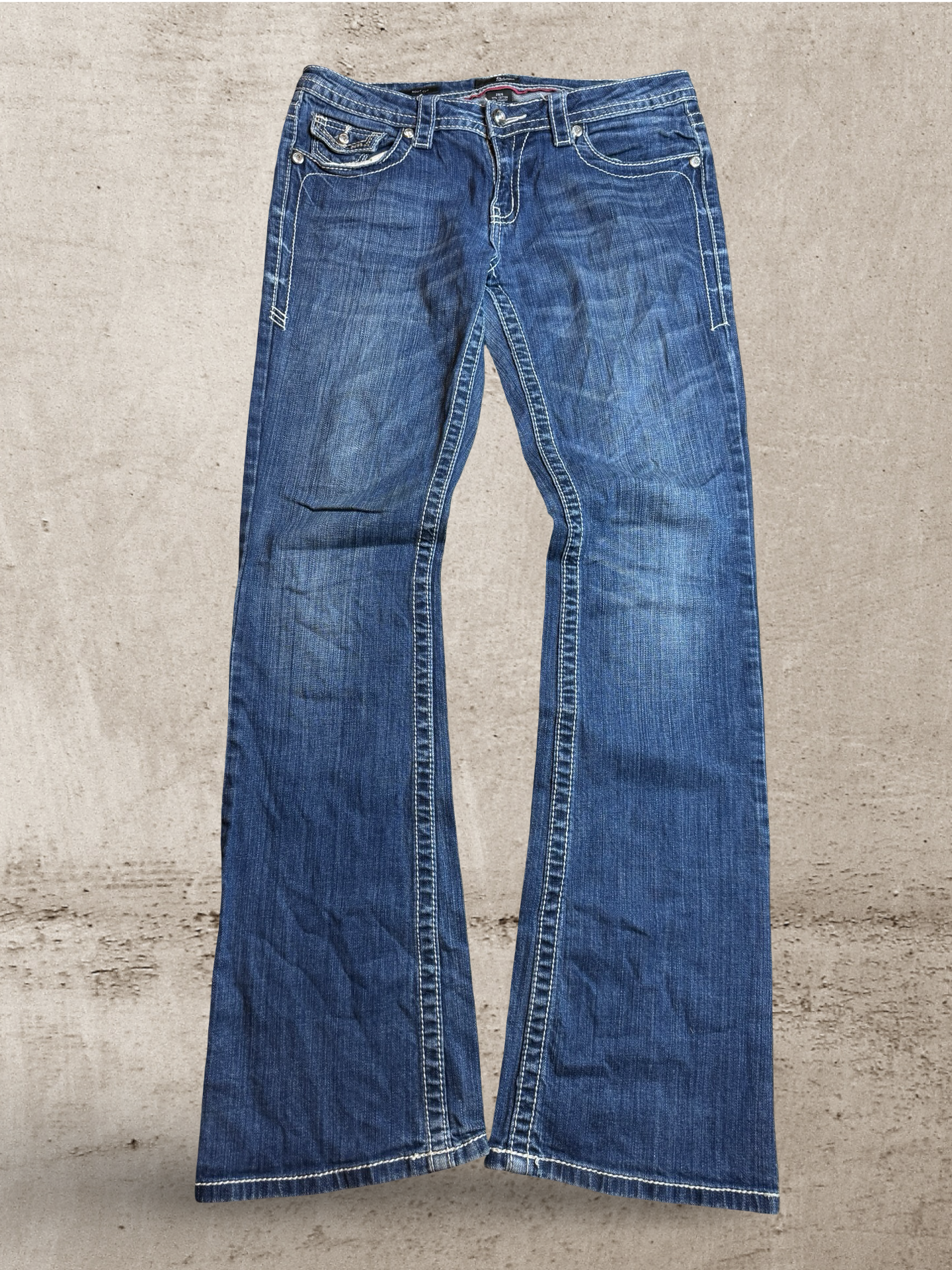 Embroidered Vintage Jeans | W33 L33