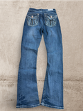 Embroidered Vintage Jeans | W27 L33