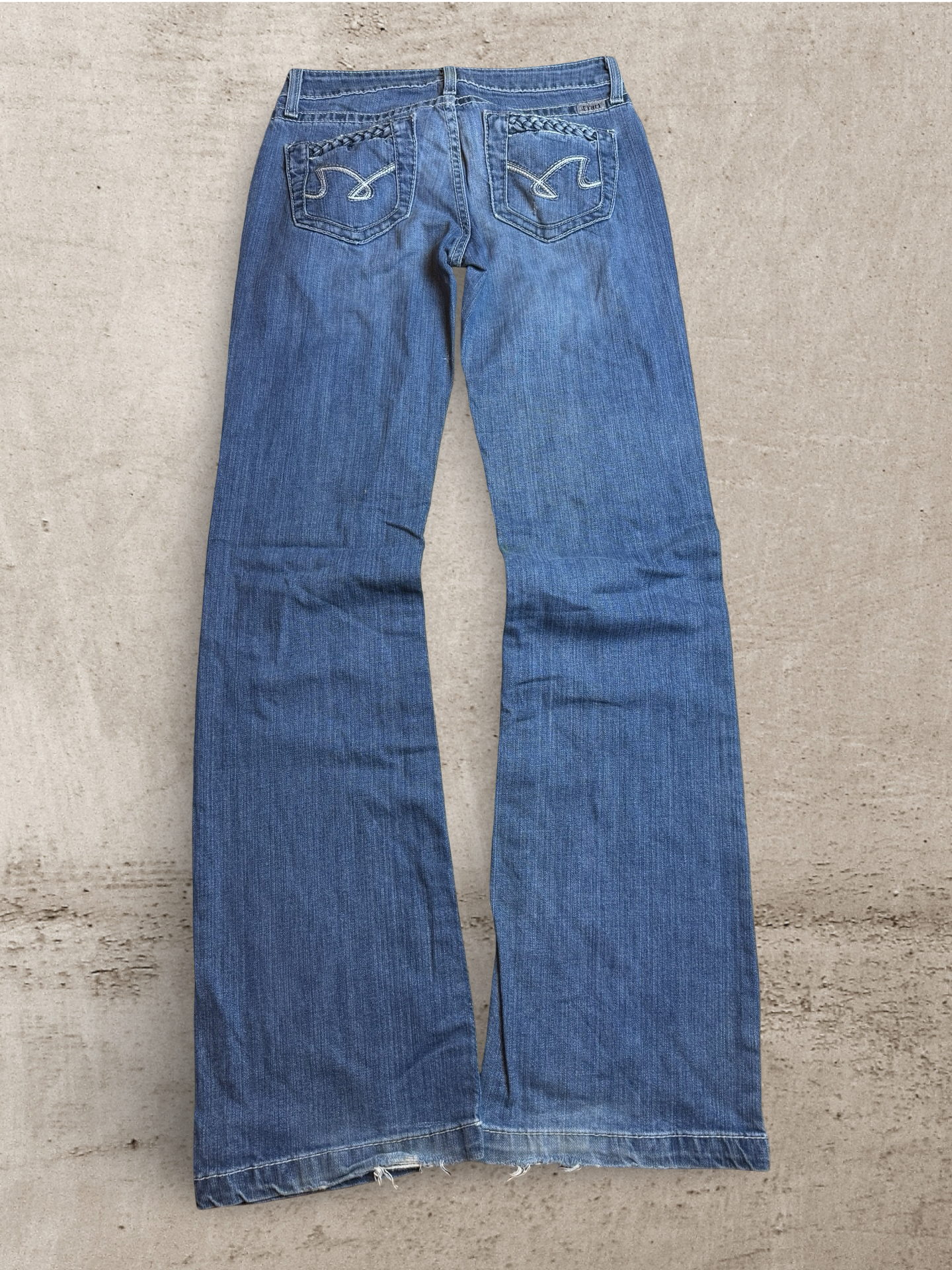Embroidered Vintage Jeans | W30 L36