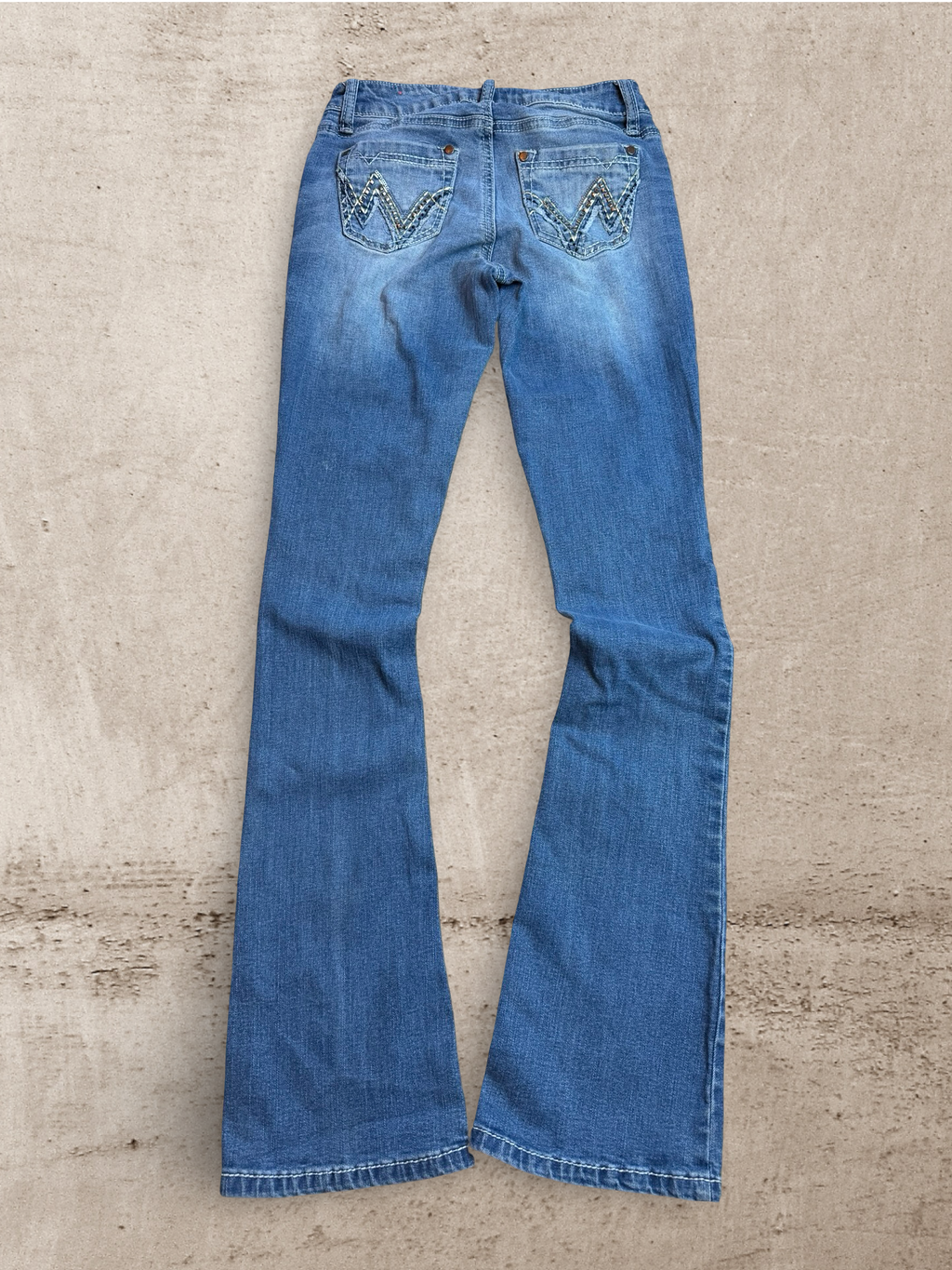 Embroidered Vintage Jeans | W27 L30