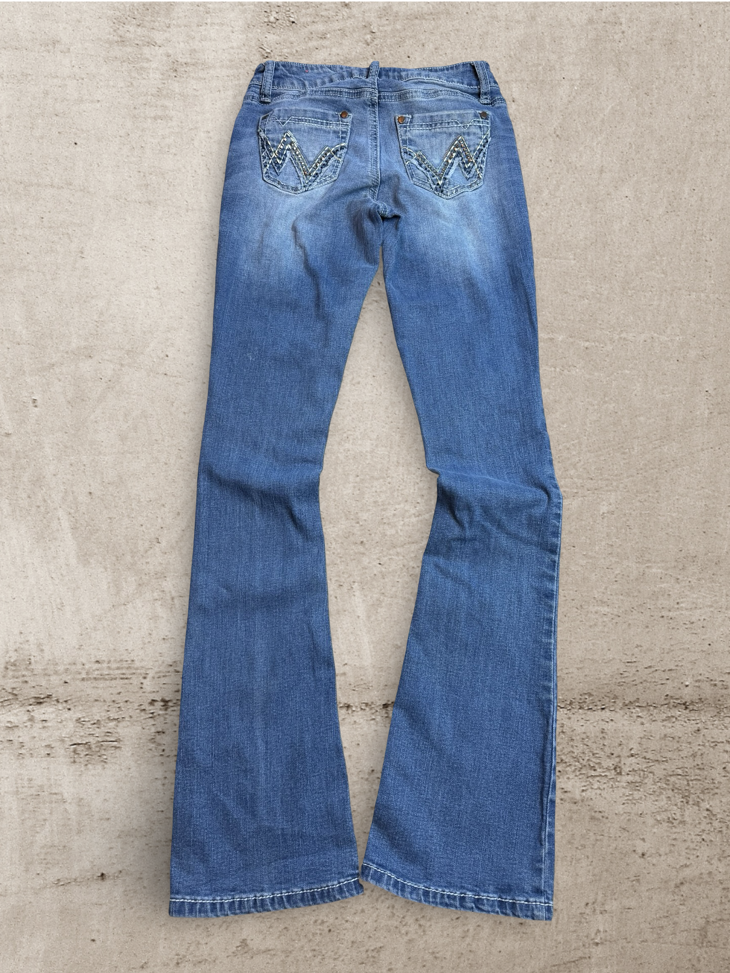 Embroidered Vintage Jeans | W27 L30