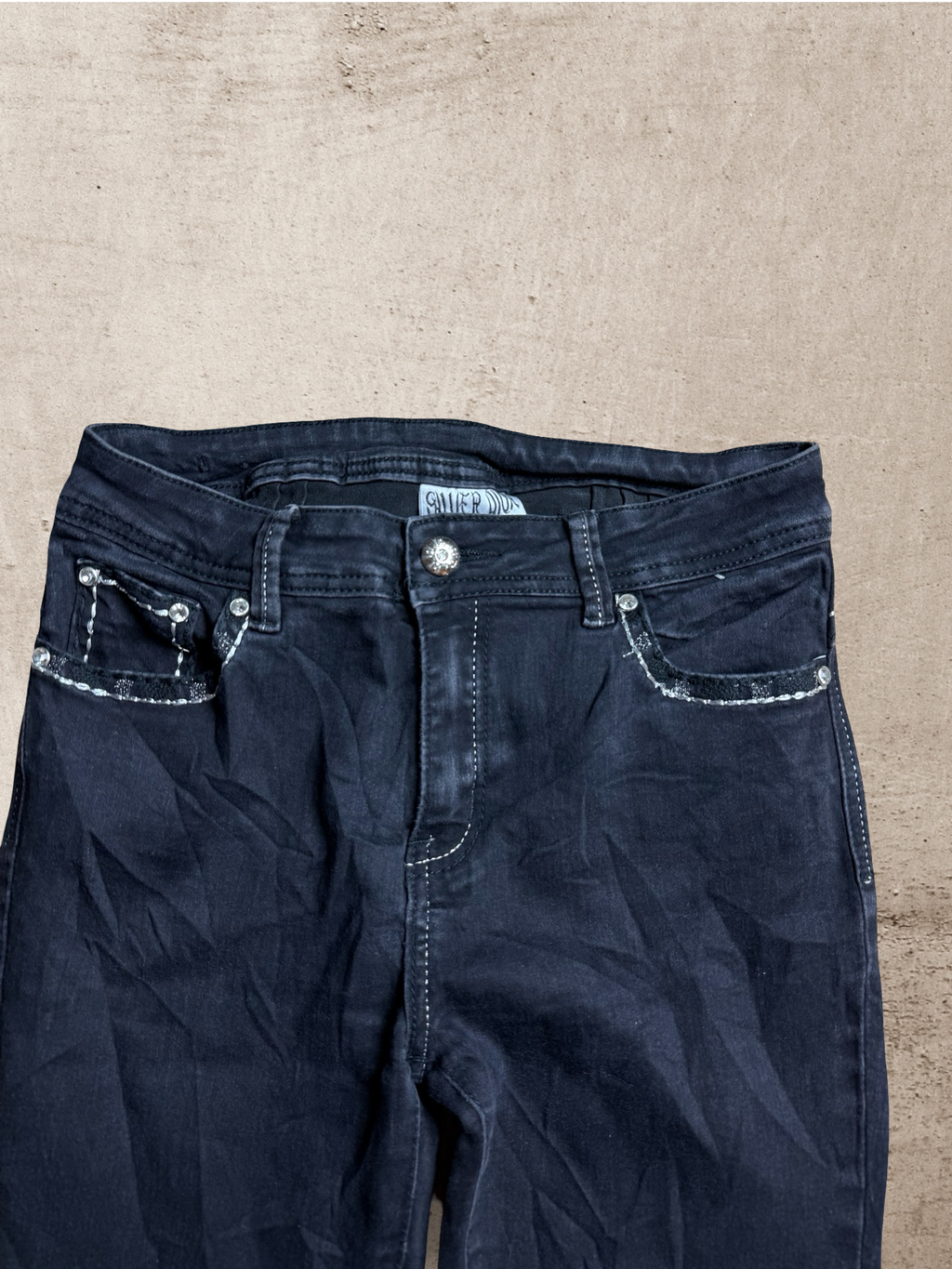Embroidered Vintage Jeans  | W28 L32
