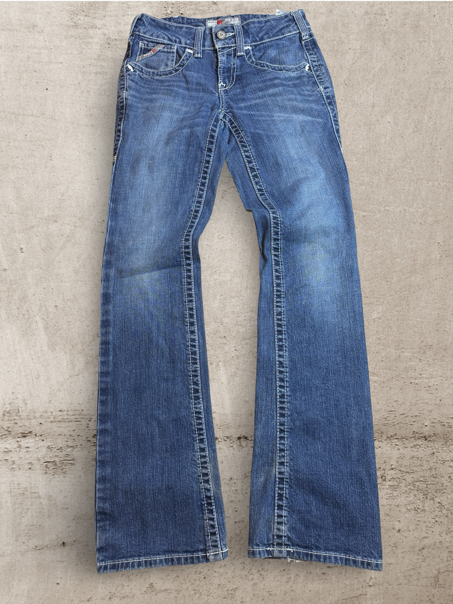 Embroidered Vintage Jeans | W28 L33
