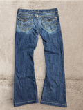 Embroidered Vintage Jeans  | W33 L30