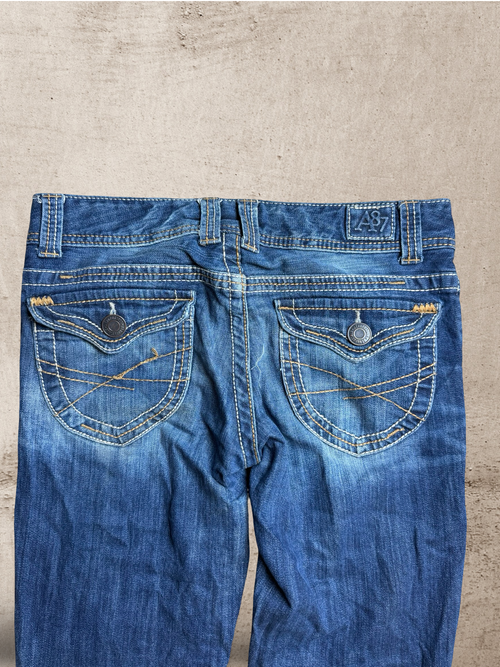 Embroidered Vintage Jeans  | W33 L30