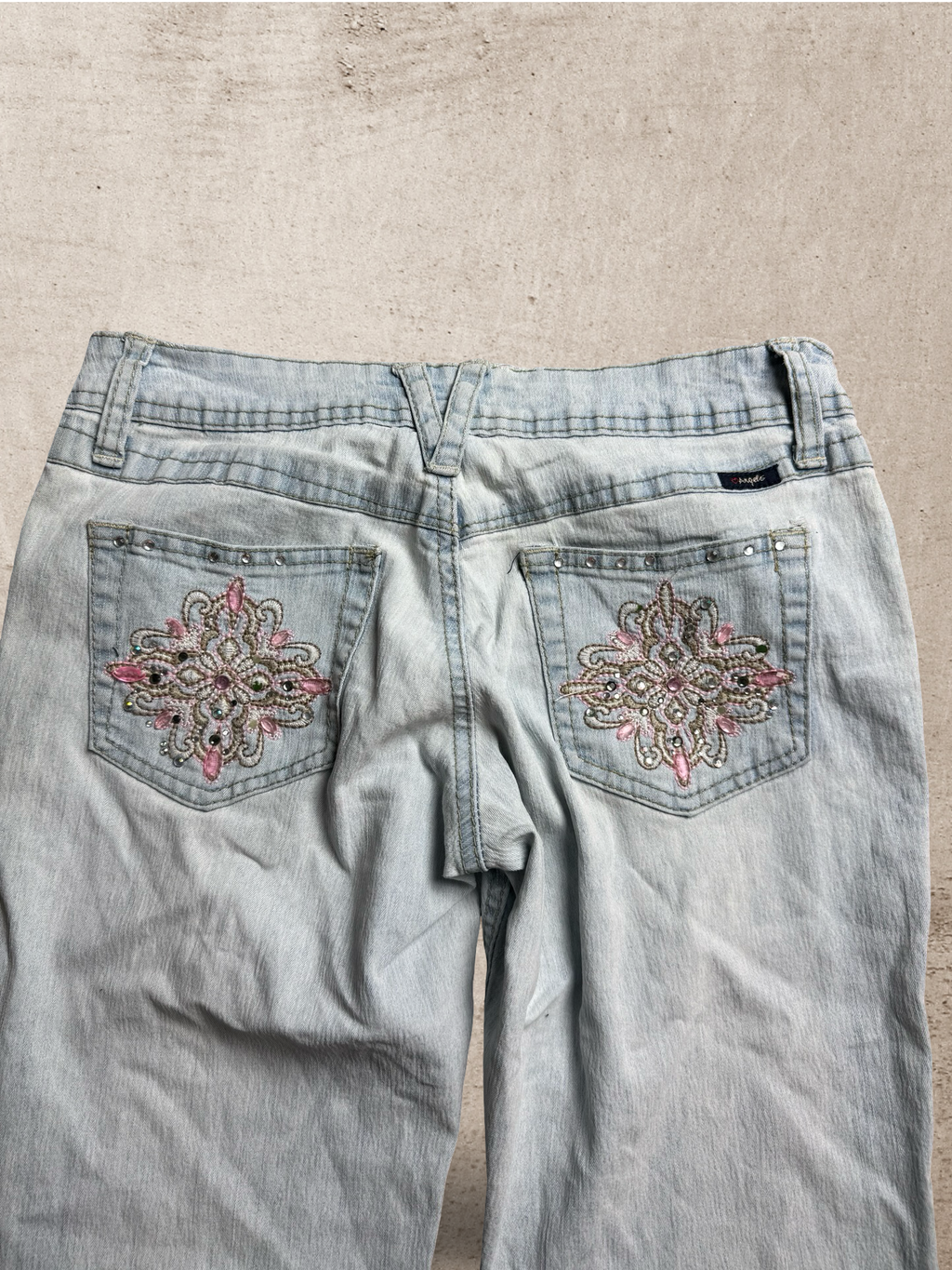 Embroidered Vintage Jeans | W28  L29