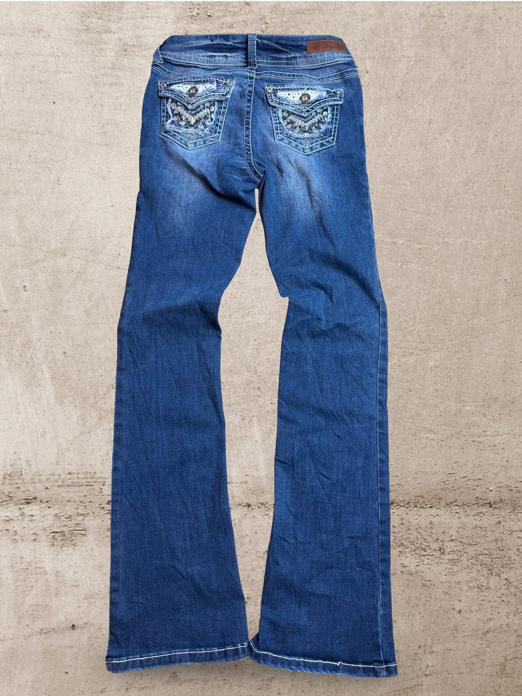 Embroidered Vintage Jeans | W27 L33