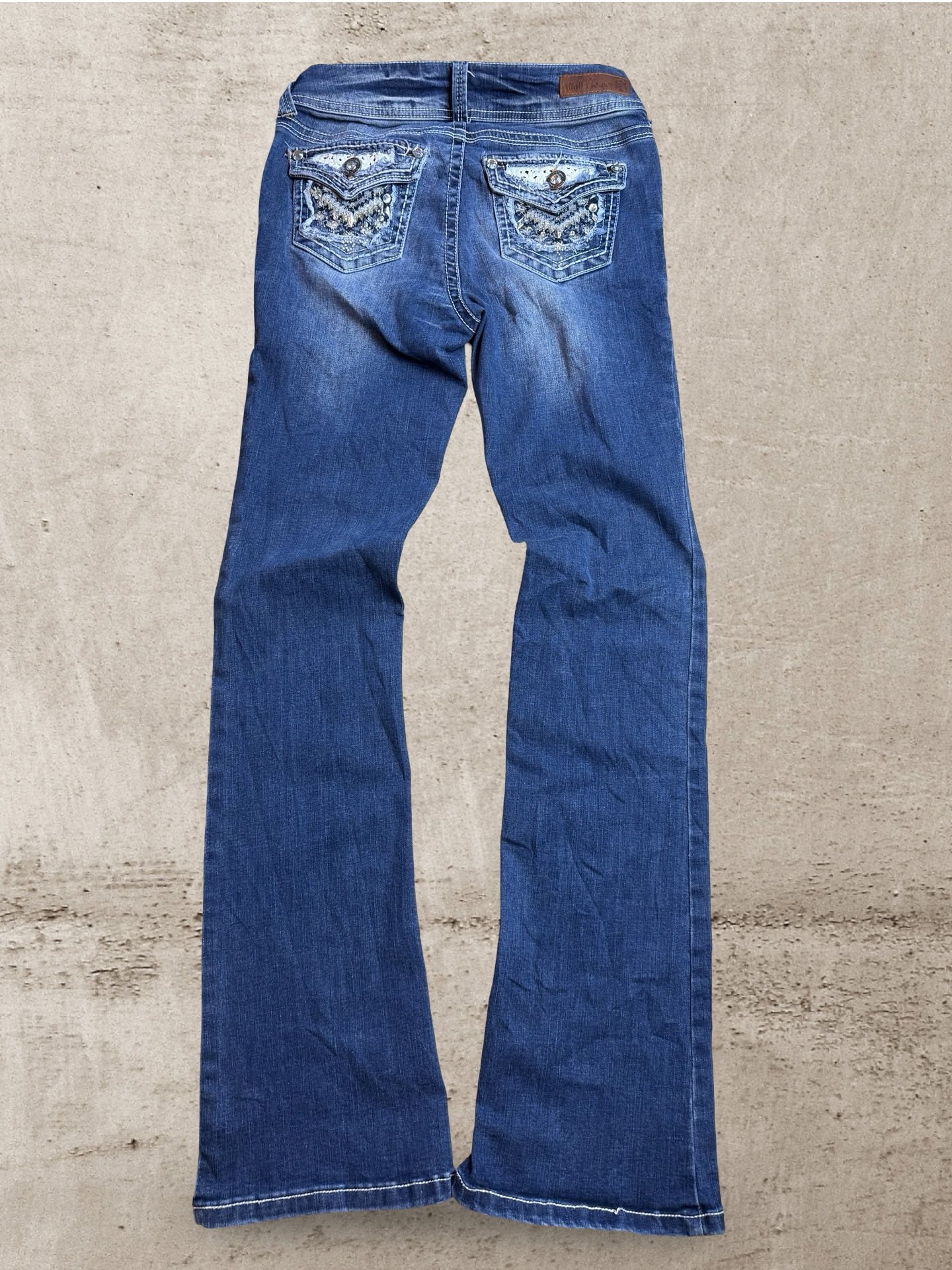 Embroidered Vintage Jeans | W27 L33
