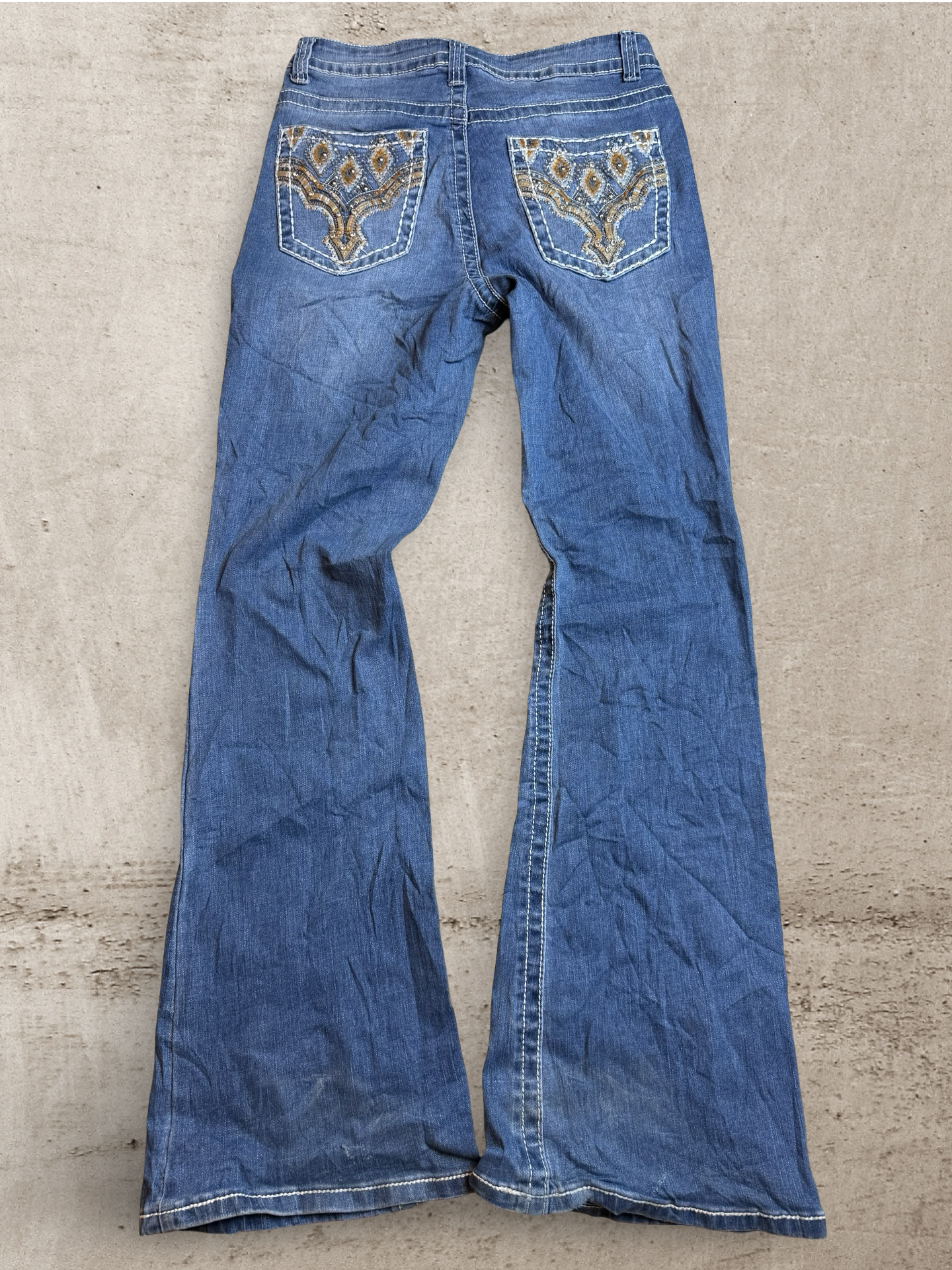 Embroidered Vintage Jeans | W27 L35