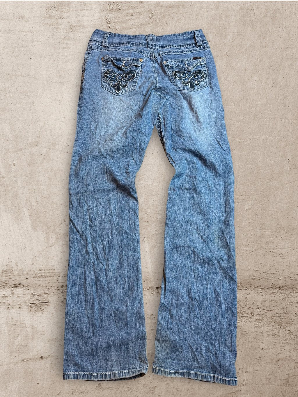 Embroidered Vintage Jeans | W29 L33
