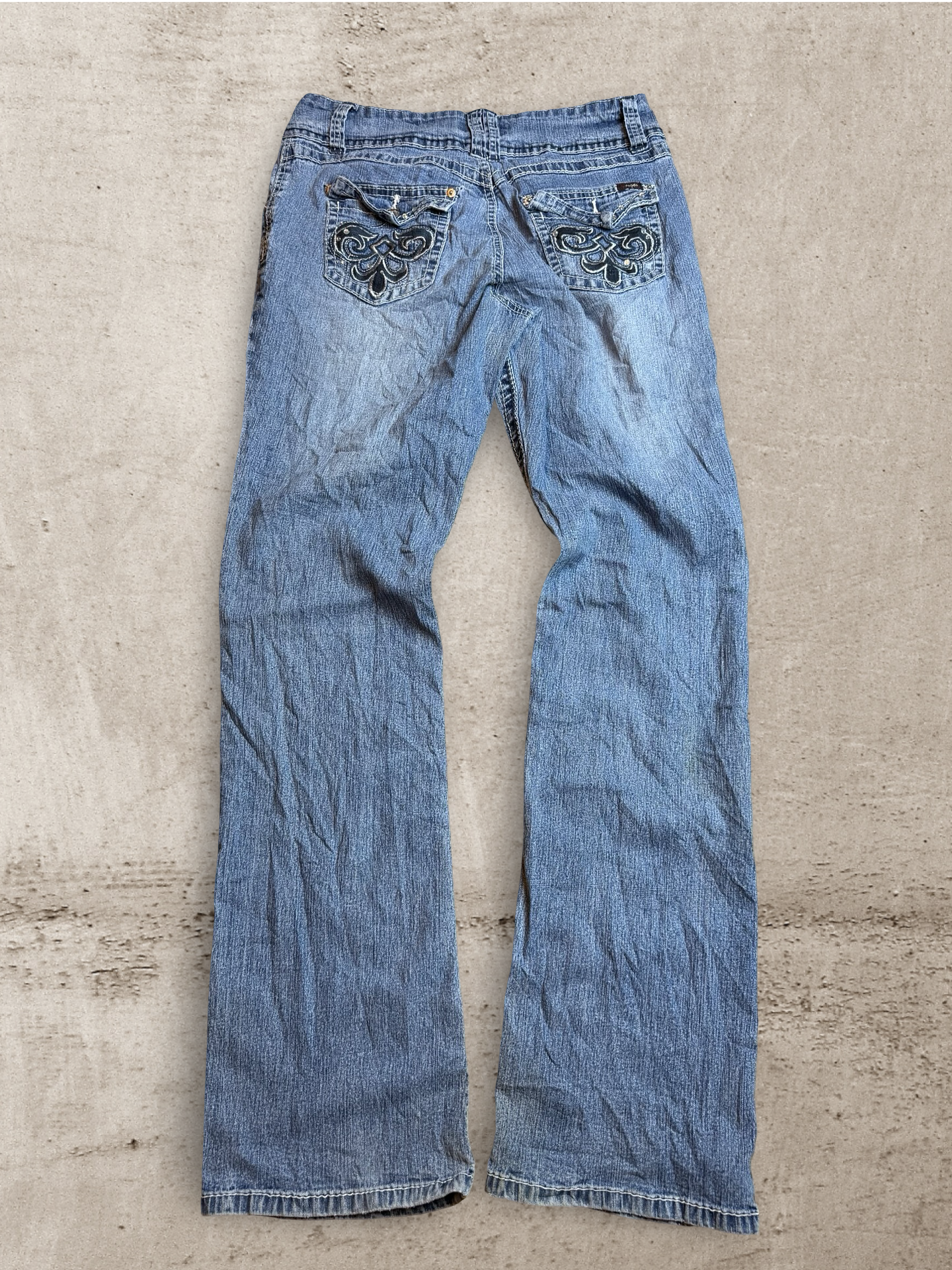 Embroidered Vintage Jeans | W29 L33