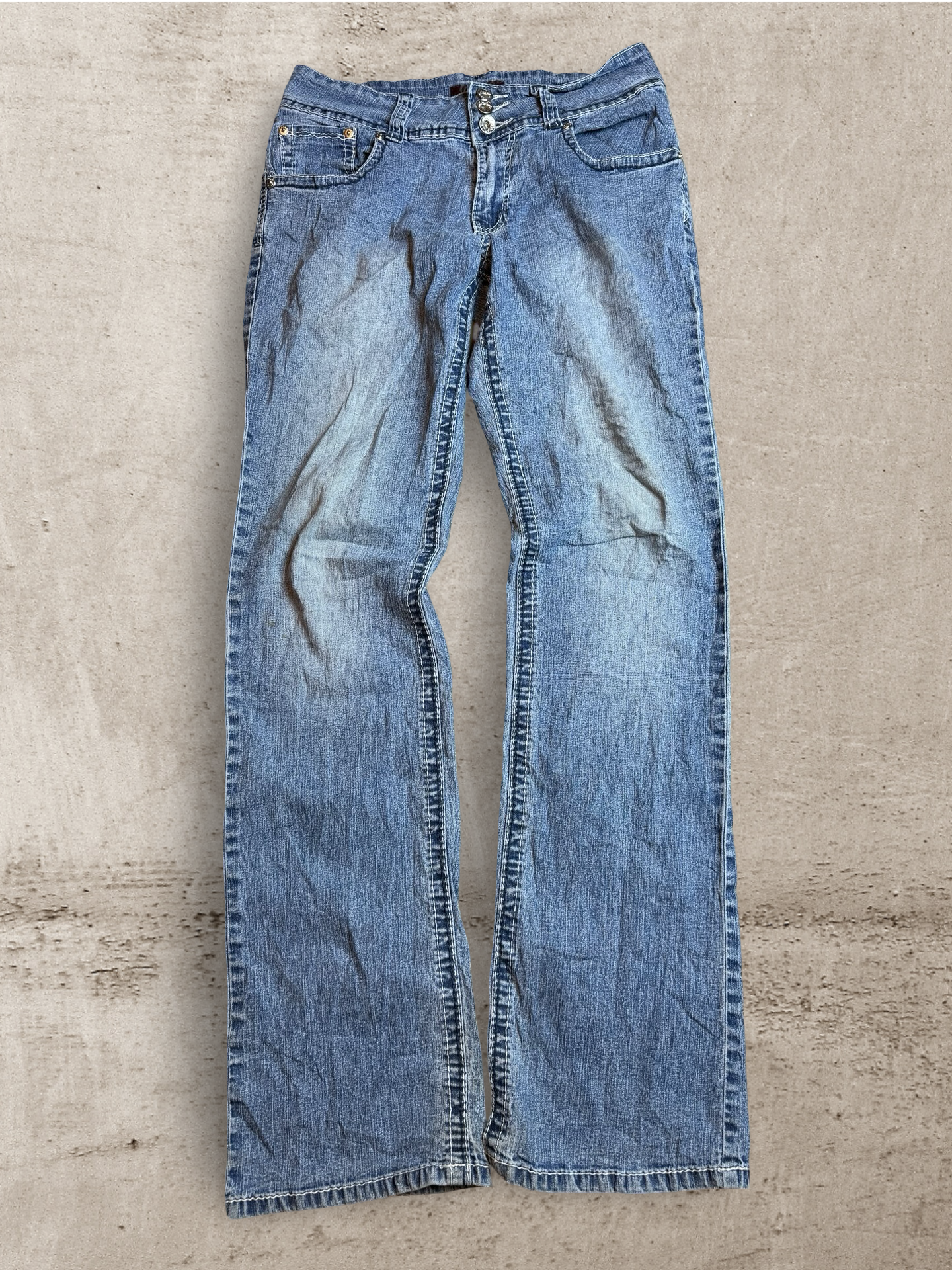 Embroidered Vintage Jeans | W29 L33