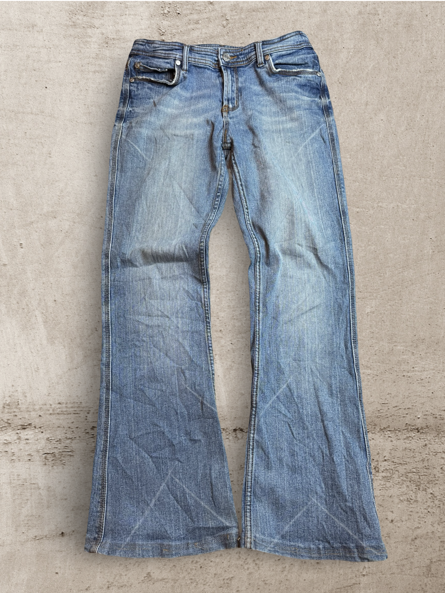 Embroidered Vintage Jeans | W29 L30