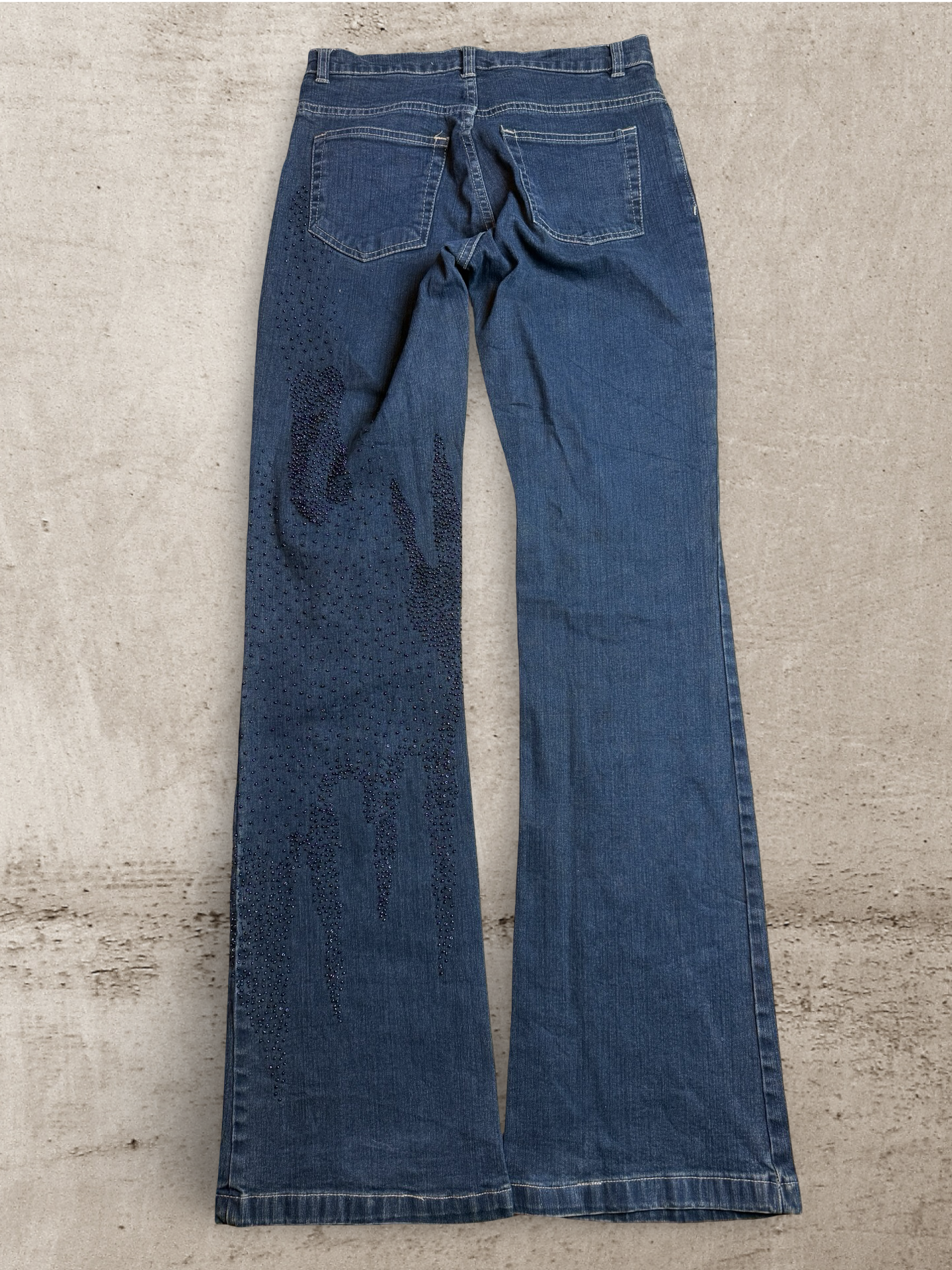 Embroidered Vintage Jeans | W28 L34