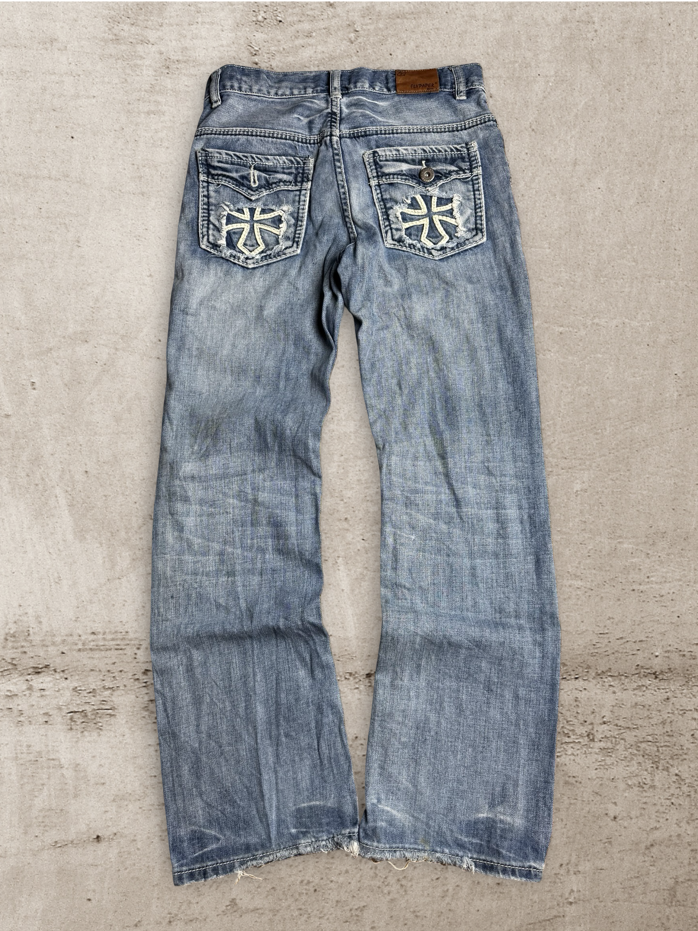 Embroidered Vintage Jeans  | W27 L29