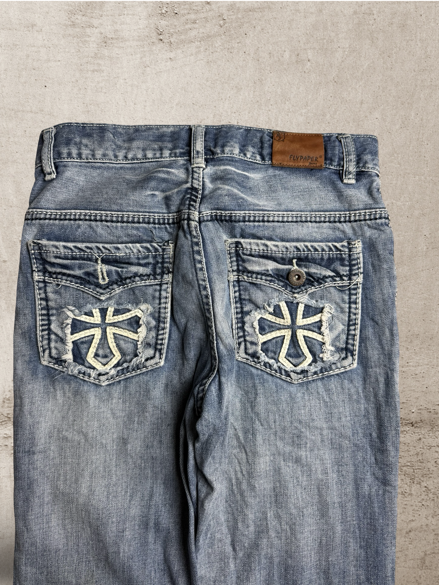 Embroidered Vintage Jeans  | W27 L29