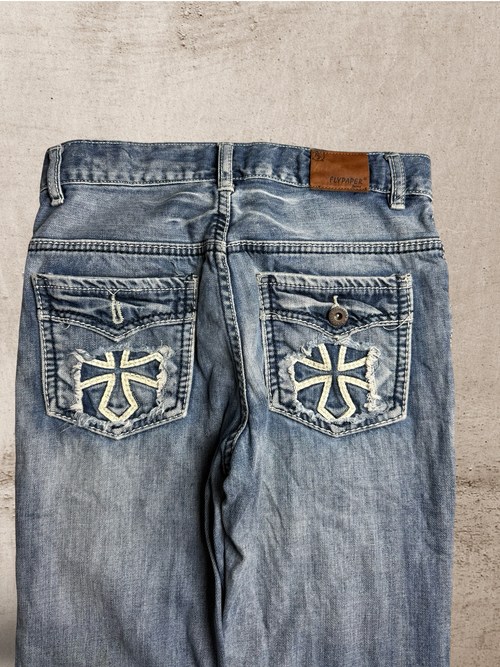 Embroidered Vintage Jeans  | W27 L29