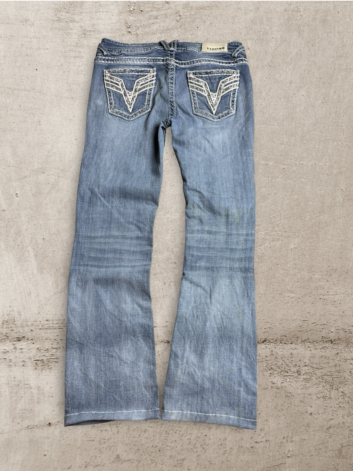 Embroidered Vintage Jeans | W30 L30