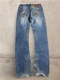 Embroidered Vintage Jeans  | W28 L34