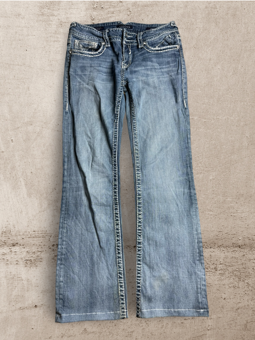 Embroidered Vintage Jeans | W30 L30