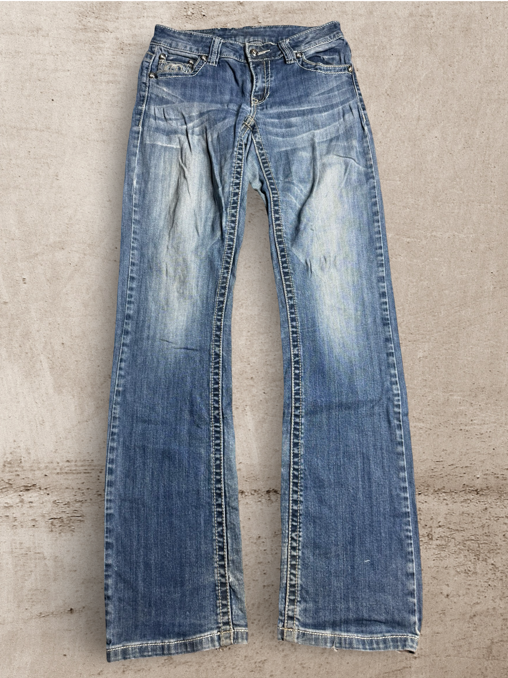 Embroidered Vintage Jeans  | W28 L34