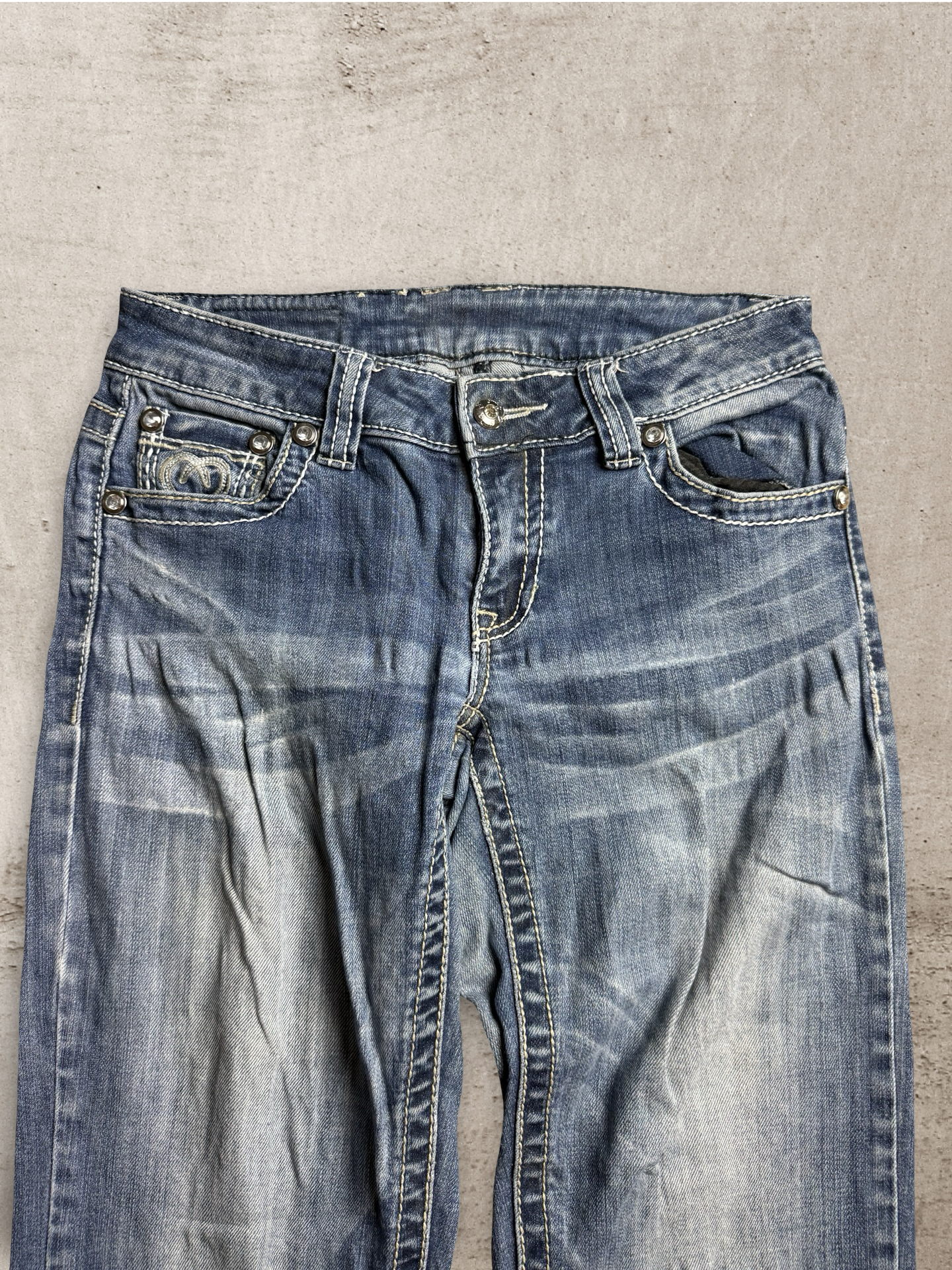 Embroidered Vintage Jeans  | W28 L34