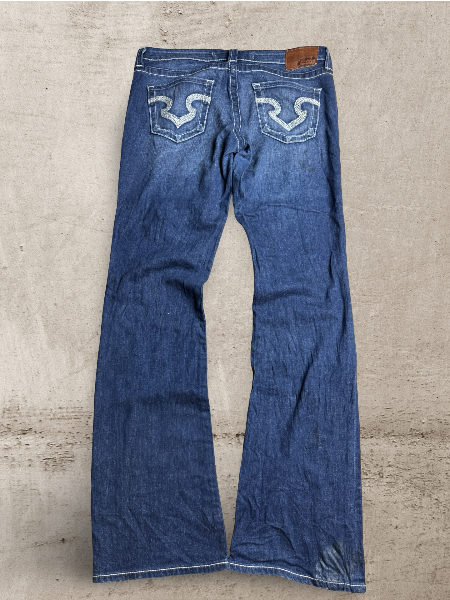 Embroidered Vintage Jeans | W28 L34